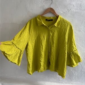 Marc New York XL linen blend button down